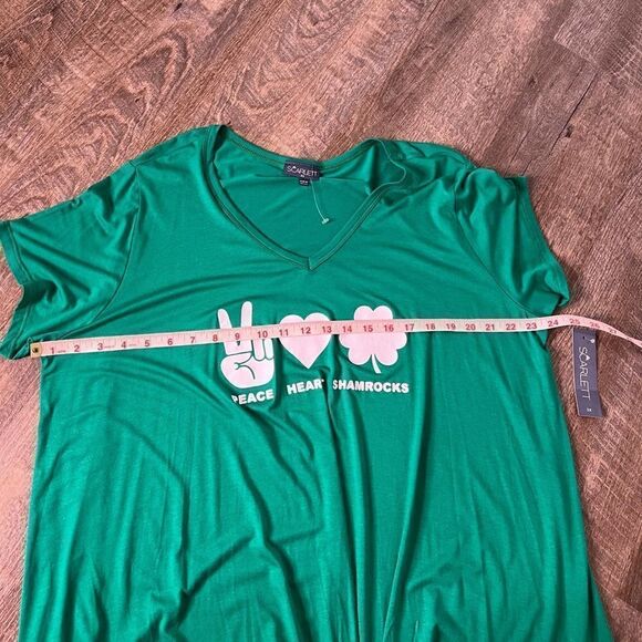 Scarlett St.Patrick's‎ Day Top-Size 3X - Picture 3 of 7